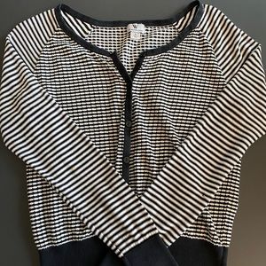 Worthington Women’s Stripped Large Cardigan